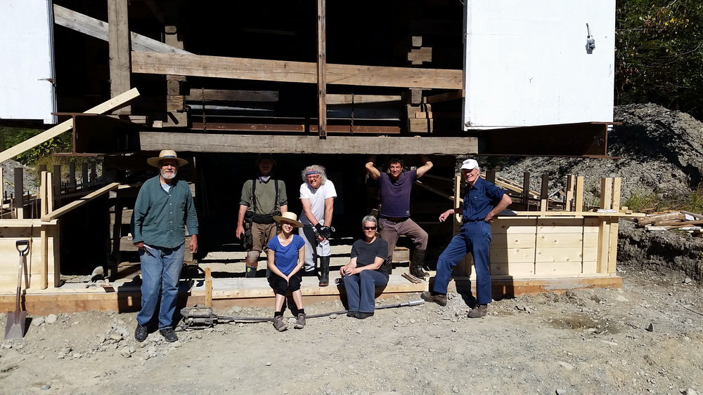 Volunteers with Workshop